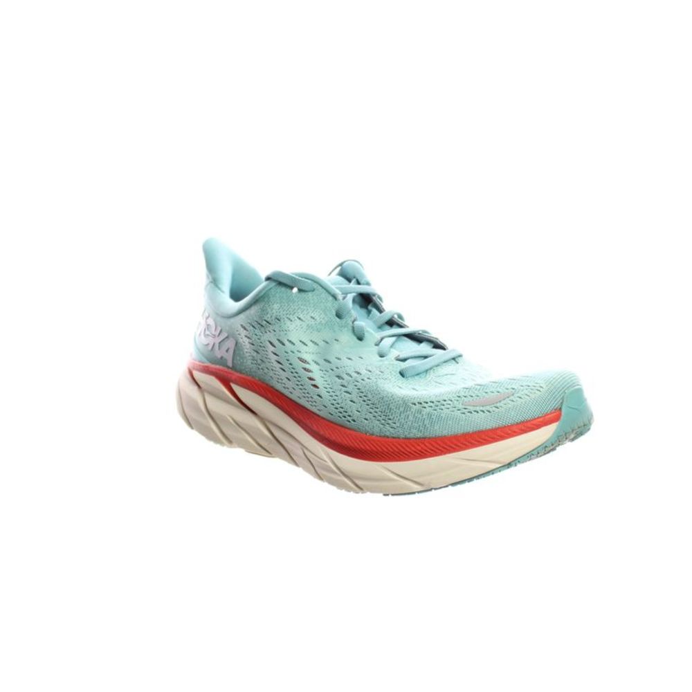 Hoka One One Womens Clifton 8 Blue Running Shoes Size 8 Medium (B, M) (2244844) - Picture 2 of 4